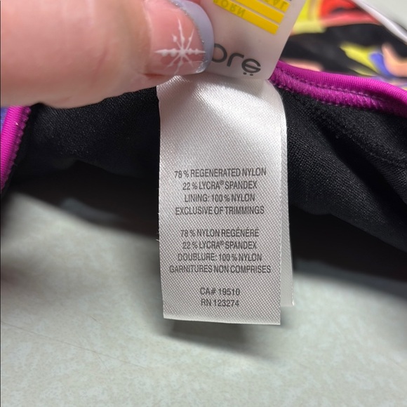 Chic Multicolor Abstract Bikini Set - Picture 12 of 12